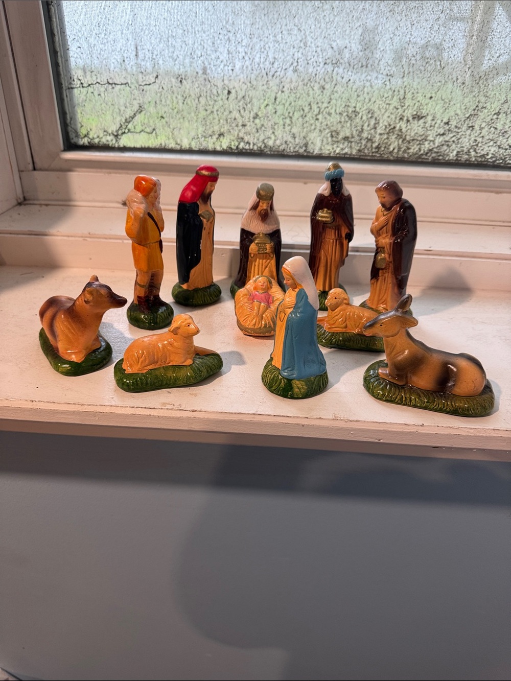 Nativity Figurine Set - Multi-color Decor